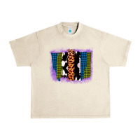 Sandshell Purple Glitter Western Farm Life Brush Strokes Urban Heavy Tee - Bettercallsaul