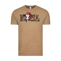 Vintage Coffee western christmas baby cow noel Vintage Tee - Jasminsmagicworld