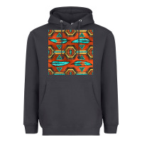 Smoke native american aztec seamless pattern 2 Heavyweight Hoodie - BundleAndBundleShop