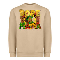 Dope Black Mama Juneteenth Heavyweight Sweatshirt | Teevron