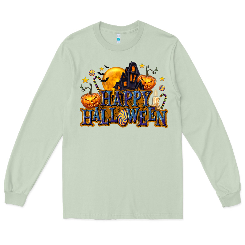 Happy Halloween Long Sleeve Tee by texasbilliewilder | Teevron