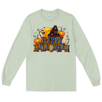 Matcha Happy Halloween Long Sleeve Tee - texasbilliewilder