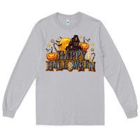 Moon Dust Happy Halloween Long Sleeve Tee - texasbilliewilder
