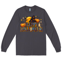 Smoke Happy Halloween Long Sleeve Tee - texasbilliewilder