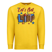Lemon let's get lit 1 Premium Sweatshirt - BundleAndBundleShop