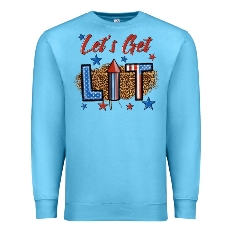 Let's Get Lit 1 Premium Sweatshirt by BundleAndBundleShop | Teevron
