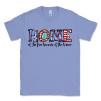 Colony Blue home of the because of the brave Classic Tee - JahusDesignShop