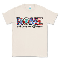 Natural home of the because of the brave Classic Tee - JahusDesignShop