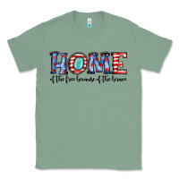 Sage home of the because of the brave Classic Tee - JahusDesignShop