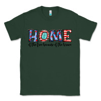 Sports Green home of the because of the brave Classic Tee - JahusDesignShop