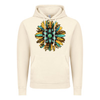 Vintage Artic Gemstone Sunflower Vintage Hoodie - RanaPortraitStore