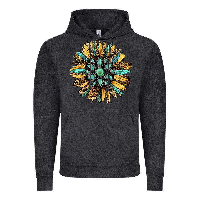 Gemstone Sunflower Vintage Hoodie by RanaPortraitStore | Teevron