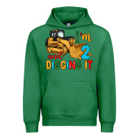 Emerald i'm 2 and digging it Urban Hoodie - Artiststas