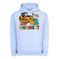 Pigment Grape Ice i'm 2 and digging it Urban Hoodie - Artiststas