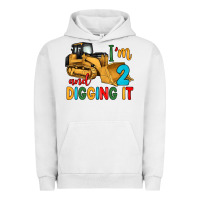 Pigment Lunar Rock i'm 2 and digging it Urban Hoodie - Artiststas