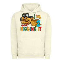 Pigment Pistachio i'm 2 and digging it Urban Hoodie - Artiststas