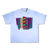 Grape Ice Western Farm Life Serape Brush Stroke Urban Heavy Tee - Bettercallsaul