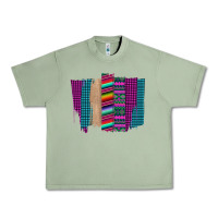Oil Green Western Farm Life Serape Brush Stroke Urban Heavy Tee - Bettercallsaul