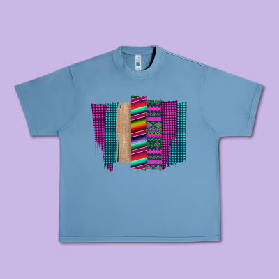 Western Farm Life Serape Brush Stroke Urban Heavy Tee Designed By Bettercallsaul