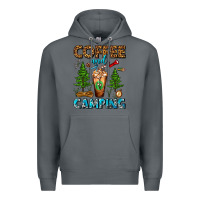 Rock Coffee And Camping Frappe Premium Hoodie - FaDigitalArtStudio