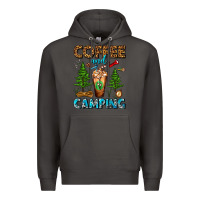 Smoke Coffee And Camping Frappe Premium Hoodie - FaDigitalArtStudio