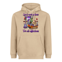 Mushroom spells and potions for all afflictions Heavyweight Hoodie - BundleAndBundleShop