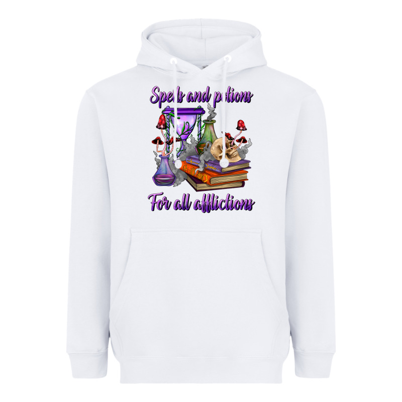 Spells And Potions For All Afflictions Heavyweight Hoodie by BundleAndBundleShop | Teevron