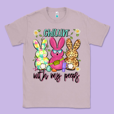 Chillin' With My Peeps Classic Tee Designed By Artiststas