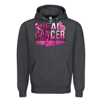 Smoke Heal Cancer for nothing is impossible Zipper Hoodie - FaDigitalArtStudio
