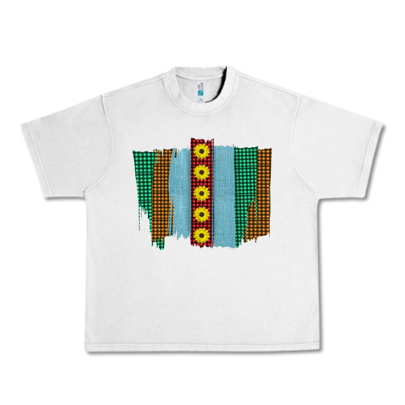 Western Sunflower Farm Life Brush Strokes Urban Heavy Tee by Bettercallsaul | Teevron