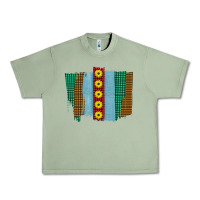 Oil Green Western Sunflower Farm Life Brush Strokes Urban Heavy Tee - Bettercallsaul