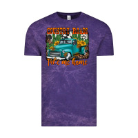 Cloud Purple country roads take me home old western truck Vintage Tee - Jasminsmagicworld