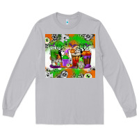 Moon Dust Halloween Coffee Cups Long Sleeve Tee - texasbilliewilder