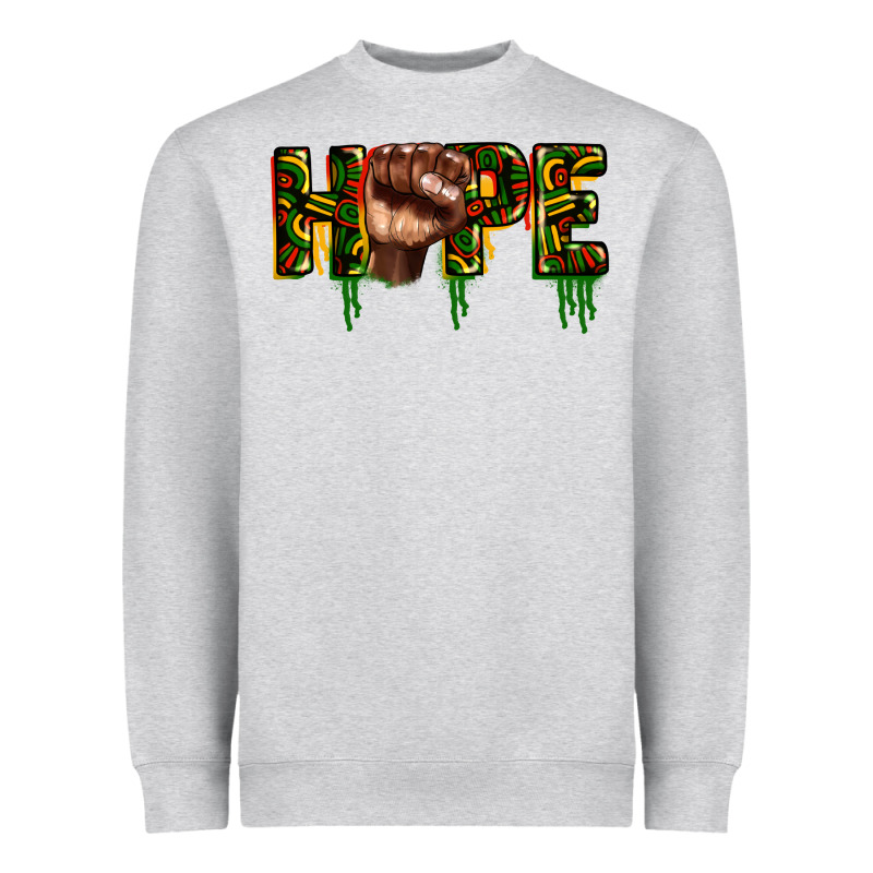 Hope Juneteenth Heavyweight Sweatshirt by CowGirlArtShop | Teevron
