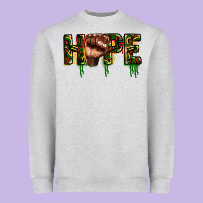 Hope Juneteenth Heavyweight Sweatshirt Designed By Cowgirlartshop