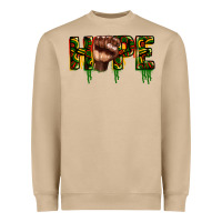 Mushroom hope juneteenth Heavyweight Sweatshirt - CowGirlArtShop