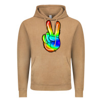 Vintage Camel rainbow peace sign Vintage Hoodie - Jasminsmagicworld