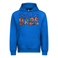 Cobalt american babe Urban Hoodie - Artiststas