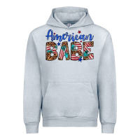 Heather Grey american babe Urban Hoodie - Artiststas