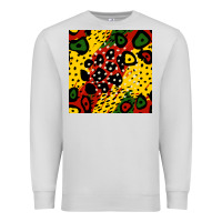 Dove Grey african colors pattern Premium Sweatshirt - BundleAndBundleShop