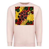 Pale Pink african colors pattern Premium Sweatshirt - BundleAndBundleShop