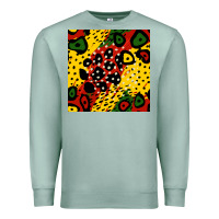 Seafoam african colors pattern Premium Sweatshirt - BundleAndBundleShop