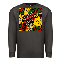 Smoke african colors pattern Premium Sweatshirt - BundleAndBundleShop