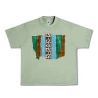 Oil Green Western Farm Life Cowhide Brush Strokes Urban Heavy Tee - Bettercallsaul