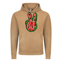 Vintage Camel watermelon peace sign Vintage Hoodie - Jasminsmagicworld