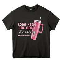 Asphalt long neck ice cold stanley never broke my heart Heavy Core Tee - MaliasSmallBusiness