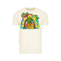 Vintage Arctic pineapple rainbow Vintage Tee - BarkalooDesign