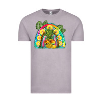 Vintage Zinc pineapple rainbow Vintage Tee - BarkalooDesign