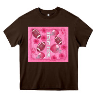 Chocolate Brown tackle cancer Heavy Core Tee - AdoDesignShop