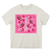 Cream tackle cancer Heavy Core Tee - AdoDesignShop